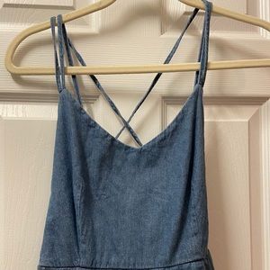 Denim jumpsuit